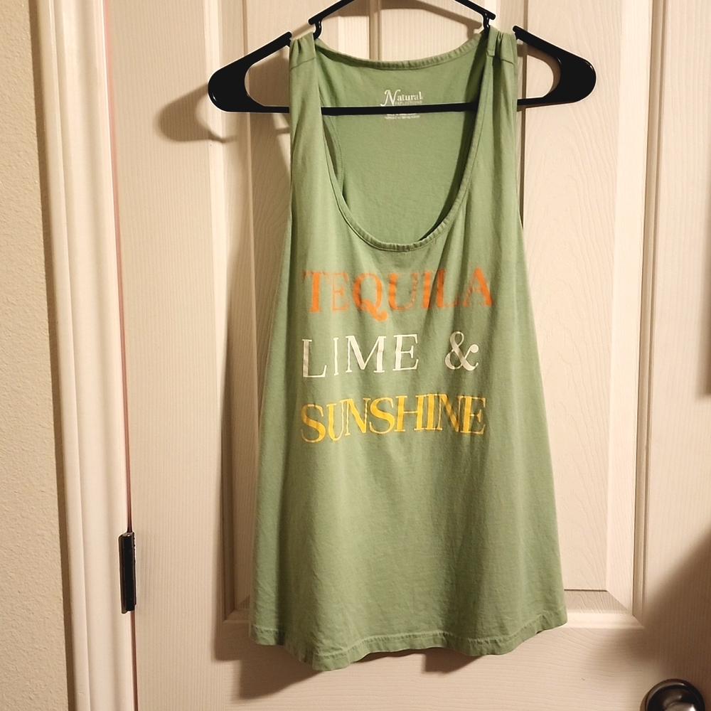 Tequila Lime & Sunshine tank top